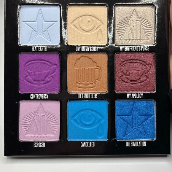 Jeffree Star Mini Controversy Eye Shadow Palette M1-3 - Picture 3 of 3